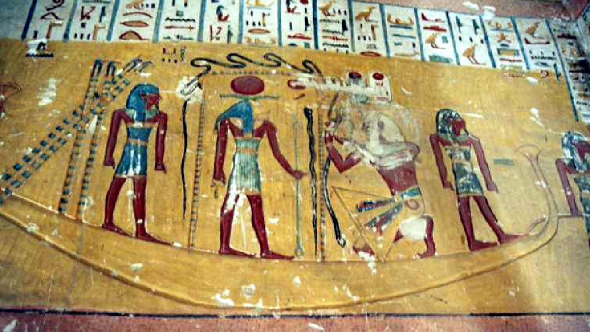 ラメセス４世の墓壁画